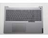 Lenovo 5CB1T57608 C-Cover with keyboard, Italian, Arctic Grey, Backlight, UK