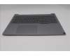 Lenovo 5CB1T57608 C-Cover with keyboard, Italian, Arctic Grey, Backlight, UK