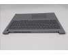 Lenovo 5CB1T57608 C-Cover with keyboard, Italian, Arctic Grey, Backlight, UK