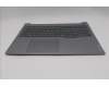 Lenovo 5CB1T57613 C-Cover with keyboard, Nordic, Arctic Grey, Backlight, UK