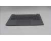 Lenovo 5CB1T64300 C-Cover with keyboard, UK English, Arctic Grey, Backlight, UK
