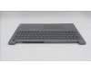Lenovo 5CB1T66179 C-Cover with keyboard, German, Arctic Grey, Backlight, UK