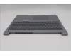 Lenovo 5CB1T66182 C-Cover with keyboard, Italian, Arctic Grey, Backlight, UK