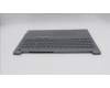 Lenovo 5CB1T68825 C-Cover with keyboard, UK English, Arctic Grey, Backlight, UK