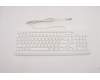 Lenovo 5D50U84490 Keyboard External, USB, Russian Cyrillic, White, Non Backlight