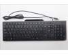 Lenovo 5D50U84784 AI Keyboard External, USB, Hebrew, Black