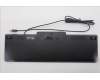 Lenovo 5D50U84805 AI Keyboard External, USB, US English Euro, Black