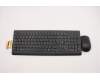 Lenovo 5KM0U87609 Keyboard_Mouse, 2.4G, Portuguese, Black, Non Backlight