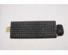 Lenovo 5KM0U87621 Keyboard_Mouse,2.4G,US English Euro,Black,Non_Backlight