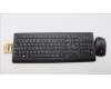 Lenovo 5KM0U87643 Keyboard_Mouse,Wireless,Danish,Black