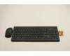 Lenovo 5KM0U87645 Keyboard_Mouse,Wireless,French,Black,Non_Backlight