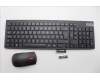 Lenovo 5KM0U87820 Keyboard_Mouse,2.4G,UK English,Black