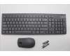 Lenovo 5KM0U87860 Keyboard_Mouse,2.4G,Russian Cyrillic,Luna Grey