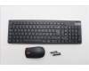 Lenovo 5KM0U87950 AI Keyboard_Mouse,2.4G,Italian,Black