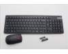 Lenovo 5KM0U87970 AI Keyboard_Mouse,2.4G,Arabic(New),Black