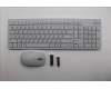 Lenovo 5KM0U88029 AI Keyboard_Mouse,2.4G,Ukraine,Cloud Grey
