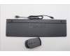 Lenovo 5KM0U88179 AI Keyboard_Mouse, Wireless, German, Storm Grey