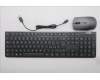Lenovo 5KM0U88183 AI Keyboard_Mouse, Wireless, Italy, Storm Grey