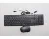 Lenovo 5KM0U88188 AI Keyboard_Mouse, Wireless, Russian/Cyrillic, Storm Grey