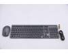 Lenovo 5KM1B81158 Keyboard_Mouse,Wireless,US English Euro,Storm Grey,Non_Backlight