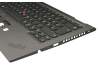 5M10V24958 Original Lenovo Tastatur inkl. Topcase DE (deutsch) schwarz/grau mit Backlight und Mouse-Stick