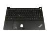 5M10W64625 Original Lenovo Tastatur inkl. Topcase DE (deutsch) schwarz/schwarz mit Backlight und Mouse-Stick