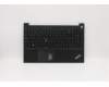 Lenovo 5M10W64640 C-Cover with keyboard,US English Euro,Black,Backlight,Fingerprint