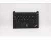 Lenovo 5M10Z27311 C-Cover with keyboard,Slovenian,Black,FingerPrint