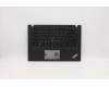 Lenovo 5M10Z54292 C-Cover with keyboard, Traditional Chinese, Black, Backlight, US