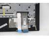 Lenovo 5M11A34970 C-Cover with keyboard, Spanish, Black, Backlight, UK