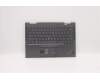 Lenovo 5M11C40964 C-Cover with keyboard, Greek, Storm Grey, WLAN, US