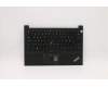 Lenovo 5M11C47615 C-Cover with keyboard,Danish,Black,Backlight,FingerPrint