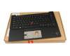 5M11H44149 Original Lenovo Tastatur inkl. Topcase DE (deutsch) schwarz/schwarz mit Backlight und Mouse-Stick (WLAN)