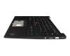 5M11H44371 Original Lenovo Tastatur inkl. Topcase DE (deutsch) schwarz/schwarz mit Backlight und Mouse-Stick