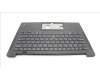 Lenovo 5M11H62618 C-Cover with keyboard, US English Euro, Black, Backlight, Fingerprint, US