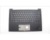 Lenovo 5M11H62856 C-Cover with keyboard, Traditional Chinese, Black, Backlight, Fingerprint Reader, US