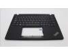 Lenovo 5M11H94328 C-Cover with keyboard, Spanish, Black, UK