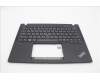 Lenovo 5M11H94353 C-Cover with keyboard, Ukraine, Black, US