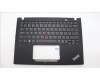 Lenovo 5M11H94499 C-Cover with keyboard, US English Euro, Black, Backlight, WWAN, US