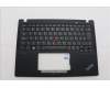 Lenovo 5M11H94556 C-Cover with keyboard, Spanish, Black, Backlight, WWAN, UK