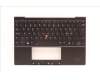 Lenovo 5M11H95052 C-Abdeckung mit Tastatur, Norwegisch, Schwarz, Hintergrundbeleuchtung, WWAN