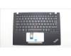 Lenovo 5M11L59331 C-Cover with keyboard, Canadian French English, Black, Backlight, UK