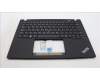 Lenovo 5M11L59371 C-Cover with keyboard, Spanish LA, Black, Backlight, UK