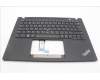 Lenovo 5M11L59475 C-Cover with keyboard, French, Black, Backlight, WWAN, US