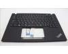 Lenovo 5M11L59511 C-Cover with keyboard, Japanese, Black, Backlight, WWAN, JP