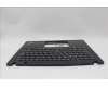 Lenovo 5M11L59521 C-Cover with keyboard, Norwegian, Black, Backlight, WWAN, UK