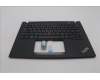 Lenovo 5M11L59533 C-Cover with keyboard, Russian, Black, Backlight, WWAN, US