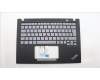 Lenovo 5M11L59615 C-Cover with keyboard, Italian, Grey, Backlight, UK