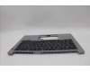 Lenovo 5M11L60992 C-Cover with keyboard, Spanish, Arctic Grey, UK