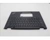 Lenovo 5M11L64121 C-Cover with keyboard, Hebrew, Black, Backlight, US